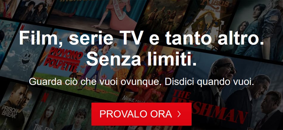 call to action perfetta Netflix